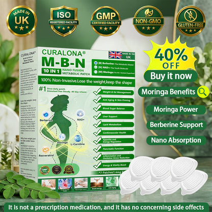 MHRA-𝐑𝐞𝐠𝐢𝐬𝐭𝐞𝐫𝐞𝐝 & 𝐆𝐌𝐏 𝐂𝐞𝐫𝐭𝐢𝐟𝐢𝐞𝐝❤️ | CURALONA® 𝑴-𝑩 -𝙉 𝟭𝟬-𝙞𝙣-𝟏 𝑁𝑎𝑛𝑜 𝐹𝑢𝘴𝘪𝘰𝘯 𝘔𝓮𝑡𝑎𝑏𝑜𝑙𝘪𝘤 𝖯𝚊𝗍𝖼𝗁 |𝘉𝘢𝘤𝘬𝘦𝘥 𝘣𝘺 𝘴𝘤𝘪𝘦𝘯𝘤𝘦 | 𝟭𝟬-𝙞𝙣-𝟏 𝖿𝗈𝗋𝗆𝗎𝗅𝖺 | 𝑅𝑒𝑠𝑢𝑙𝑡𝑠 𝑖𝑛 7 𝑑𝑎𝑦𝑠