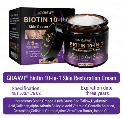 Made and Shipped from the UK 🍁 Purelora® Biotin 10-in-1 Skin Repair Cream — Last Day of Sale: 75% Off