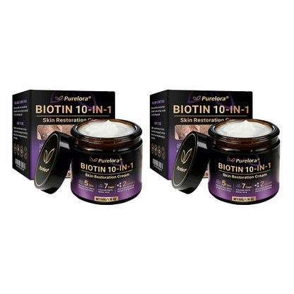 Made and Shipped from the UK 🍁 Purelora® Biotin 10-in-1 Skin Repair Cream — Last Day of Sale: 75% Off