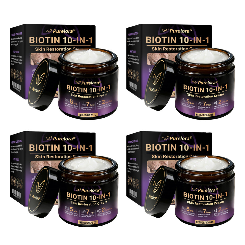 Made and Shipped from the UK 🍁 Purelora® Biotin 10-in-1 Skin Repair Cream — Last Day of Sale: 75% Off