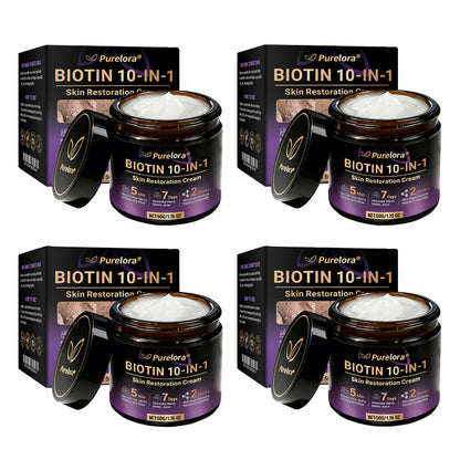 Made and Shipped from the UK 🍁 Purelora® Biotin 10-in-1 Skin Repair Cream — Last Day of Sale: 75% Off