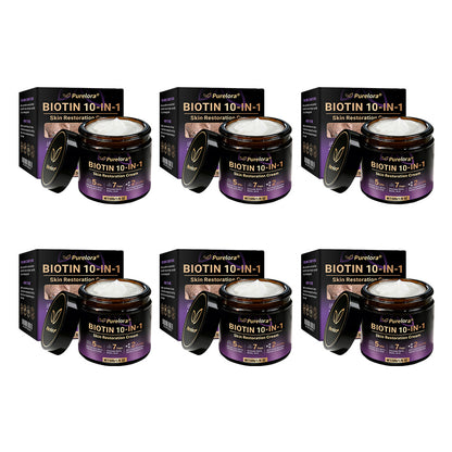 Made and Shipped from the UK 🍁 Purelora® Biotin 10-in-1 Skin Repair Cream — Last Day of Sale: 75% Off