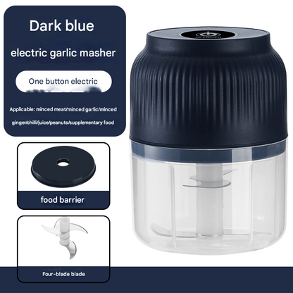 Hot Sale-Electric Mini Portable Veggie Chopper